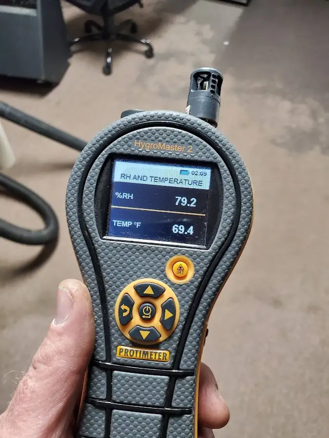 Moisture meter humidity assessment for Fire & Smoke Damage Restoration in Grand Blanc